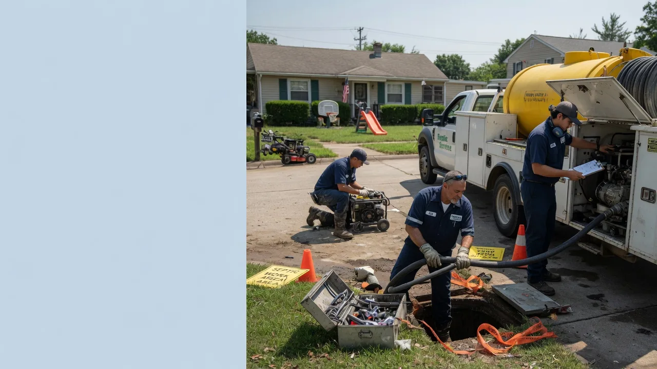 Septic Tank Pumping in Terral, OK near me